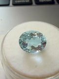 Topaz Sky Blue Brazil 9.9 × 8.1mm 3.68ct