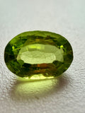 Natural Peridot Oval Cut Loose Gemstone | 7x5mm | 0.84ct