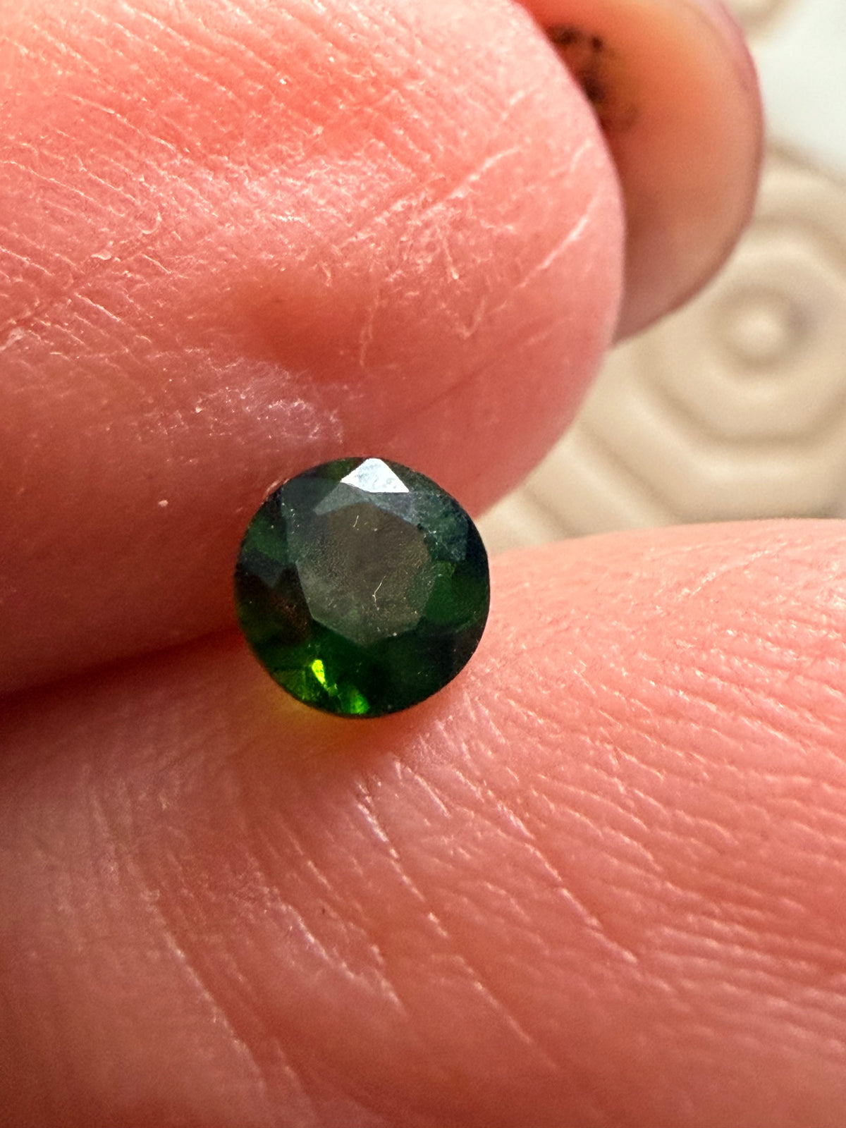 Tourmaline Chrome Round 4.5mm 0.42ct