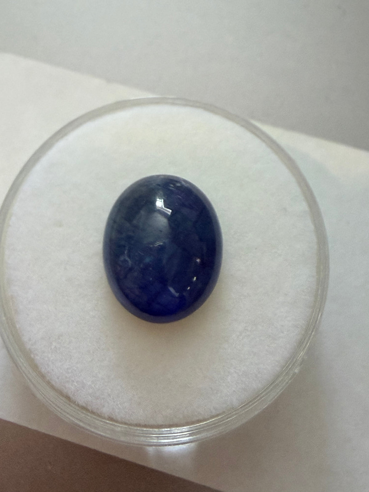 Sapphire Blue Cabochon 11.8 × 9.7mm 6.74ct