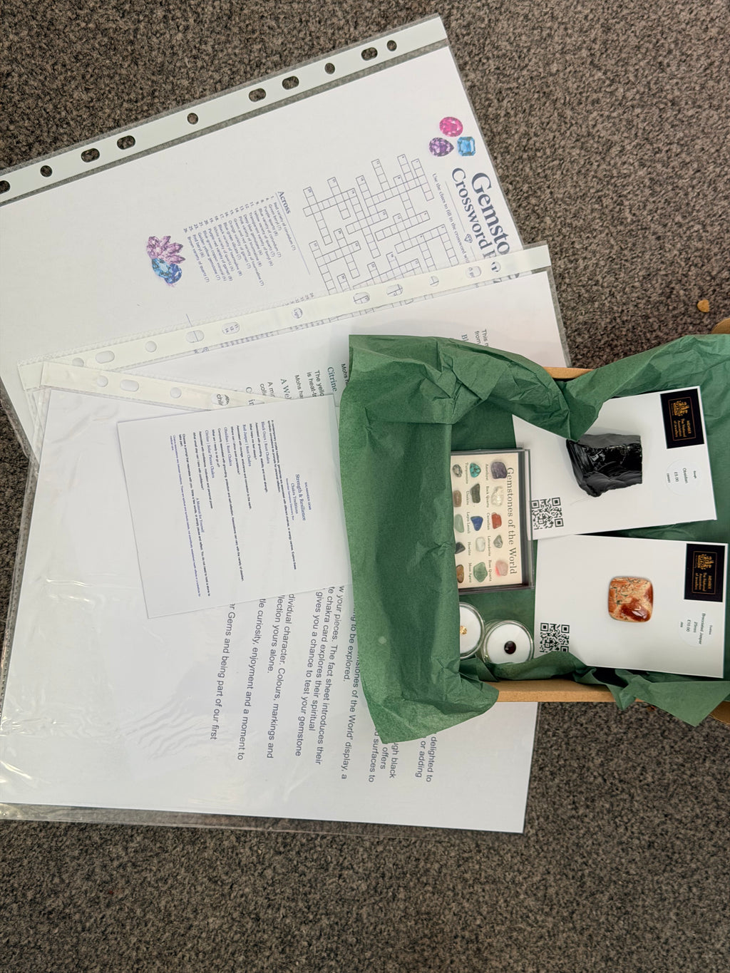 Monthly Gemstone Discovery Box