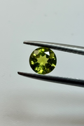 Natural Peridot Round 5mm 0.68cts
