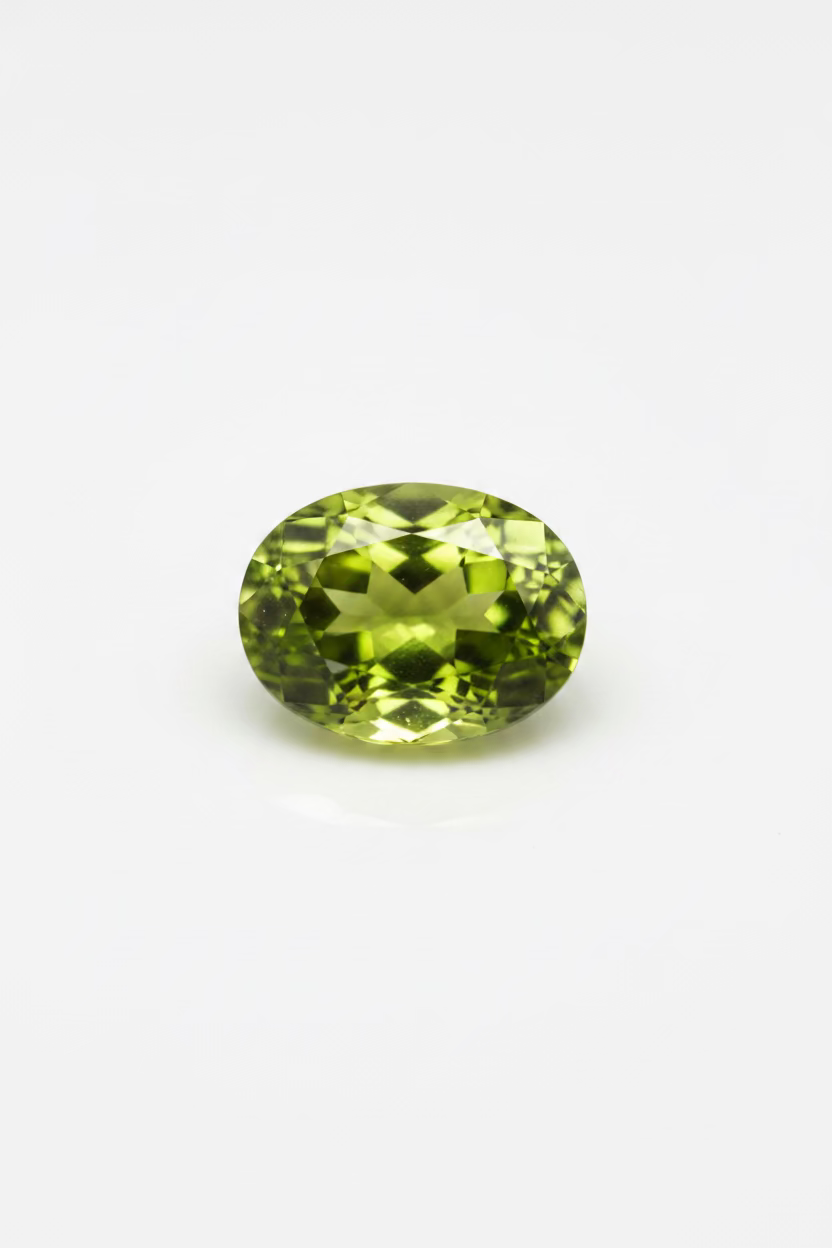 Natural Peridot Oval 5.8x5mm 0.91cts