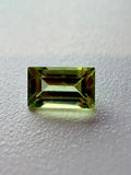 Natural Peridot Baguette 5x3mm 0.36cts