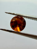 Natural Garnet Hessonite Round 5mm 0.61cts