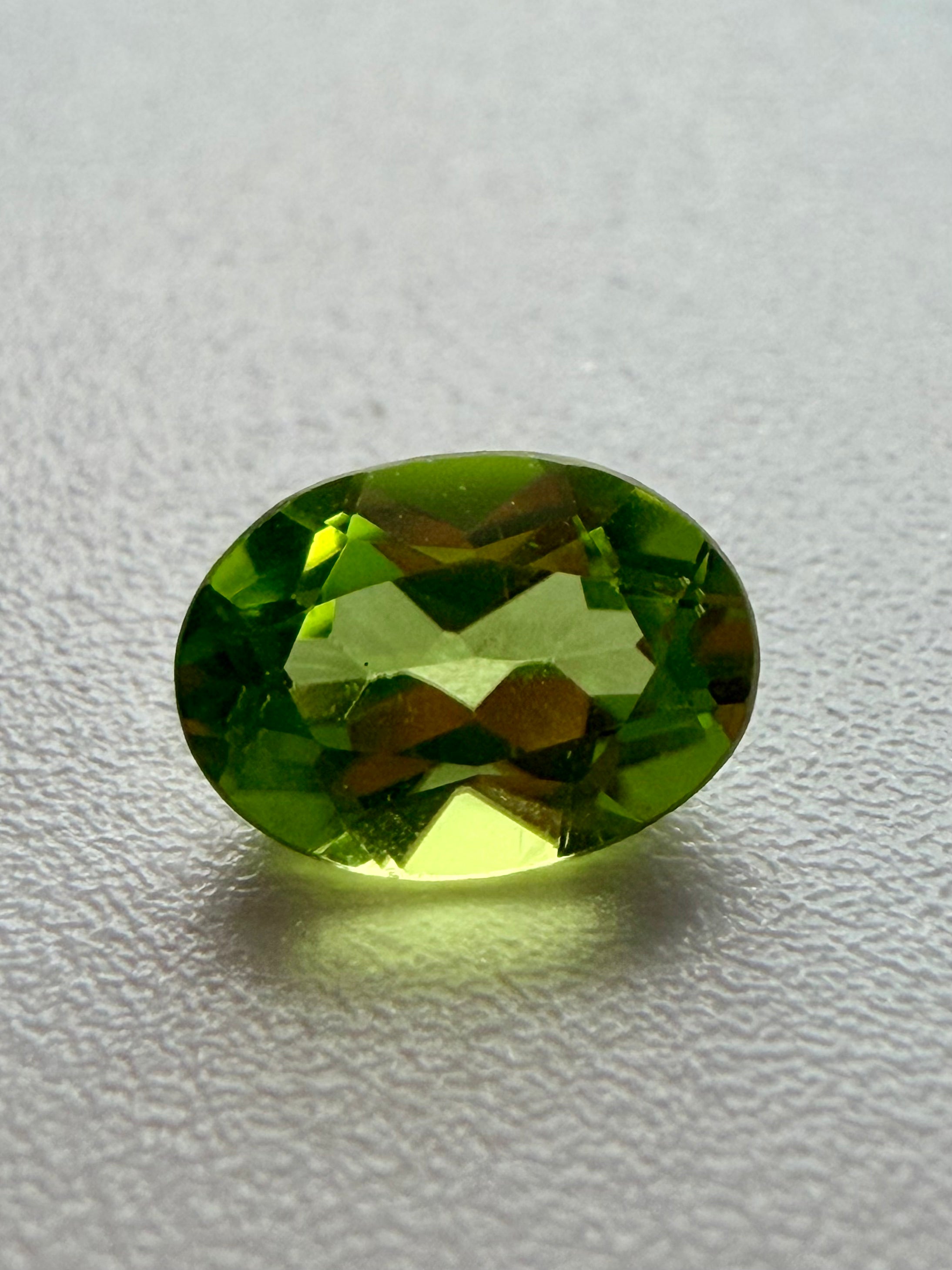 Natural Peridot Oval Cut Loose Gemstone | 7.3x5.2mm | 1.00ct
