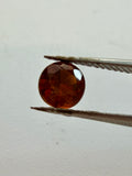 Natural Garnet Hessonite Round 5mm 0.54cts