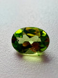 Natural Peridot Oval Cut Loose Gemstone | 7.3x5mm | 0.92ct