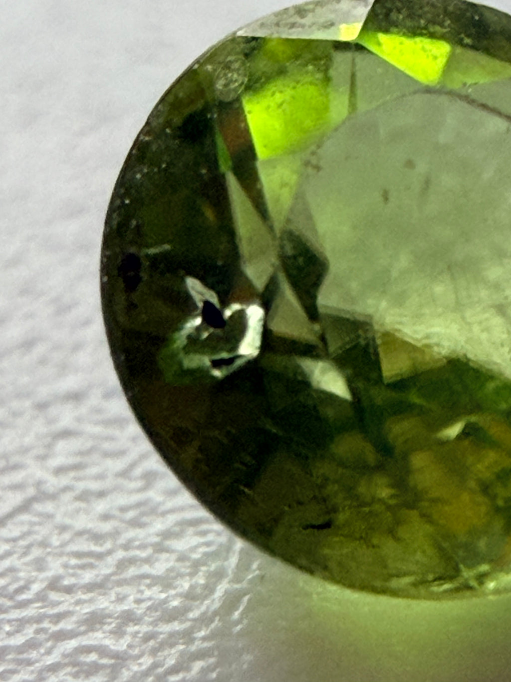 Natural Peridot Round Brilliant Cut Loose Gemstone | 5mm | 0.68ct
