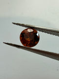 Natural Garnet Hessonite Round 5mm 0.62cts