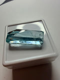Natural Aquamarine Raw Crystal Specimen | 21.5 x 6.5mm | 9.88cts