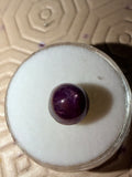 Star Ruby 8.5mm Round Cabochon 6.00ct