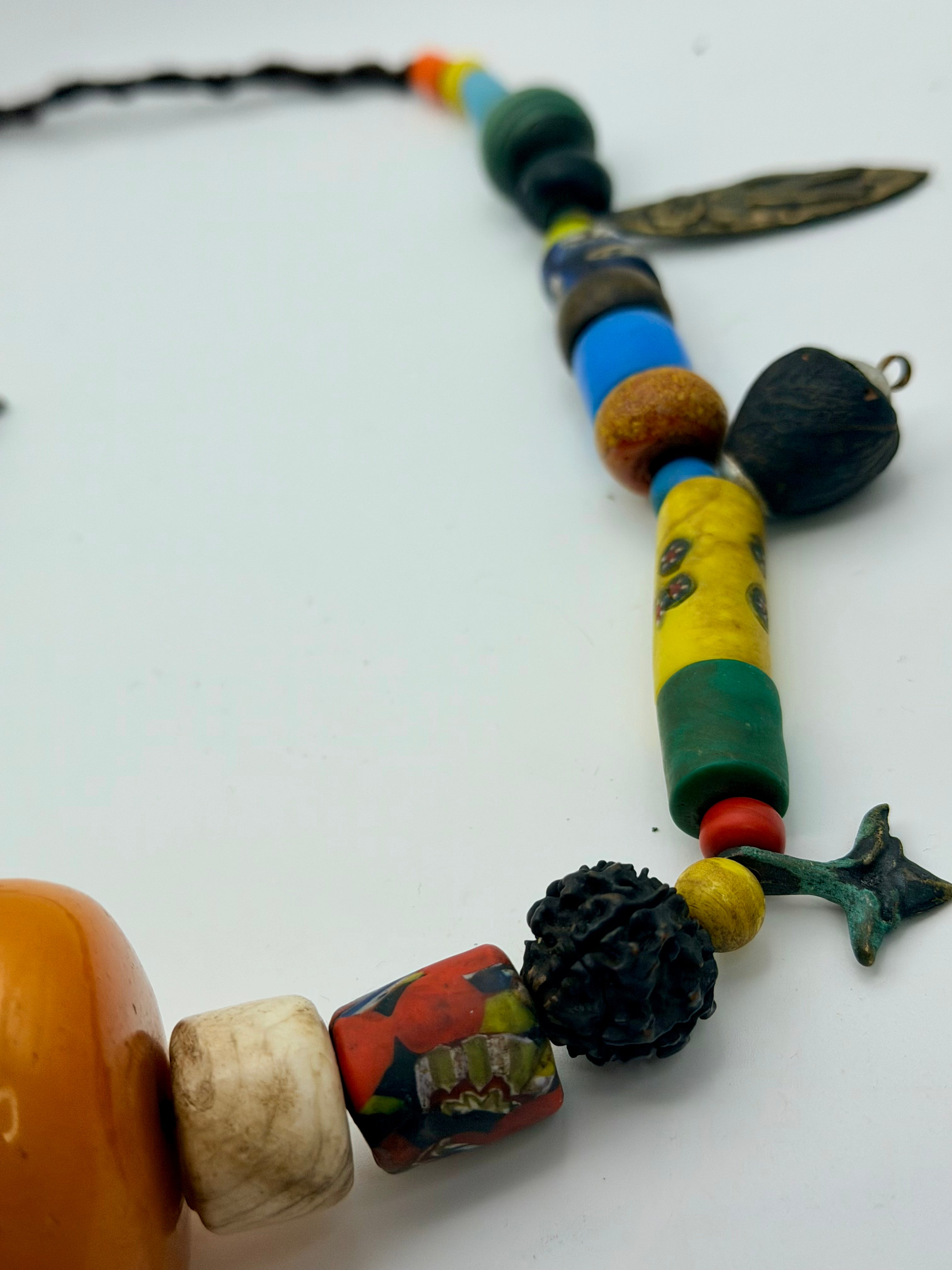 Vintage Tribal Heavy Necklace African poss Berber?