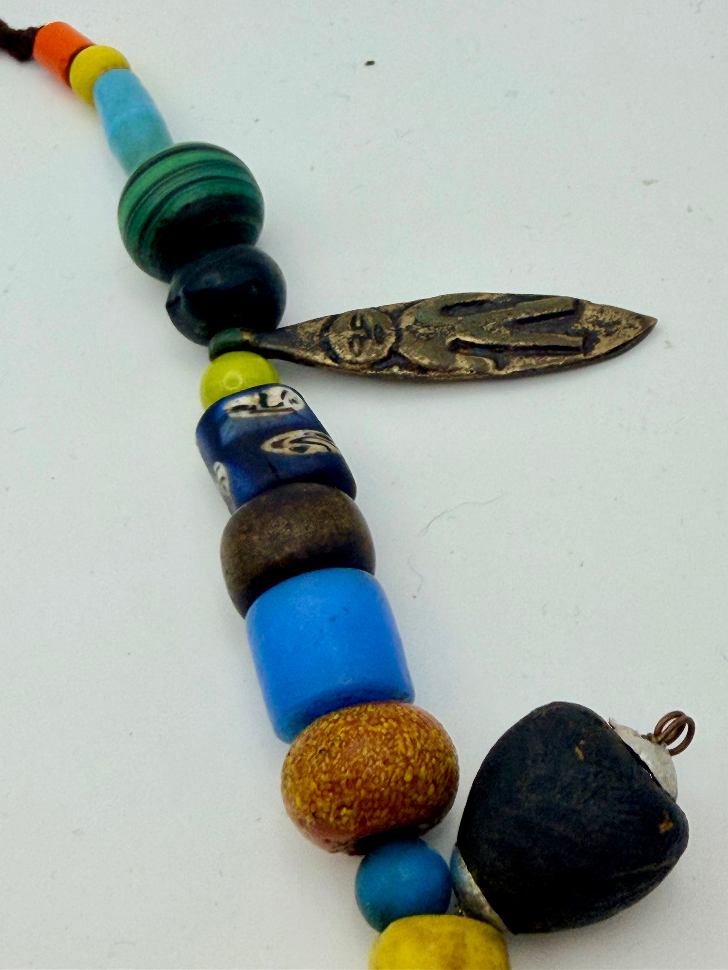 Vintage Tribal Heavy Necklace African poss Berber?