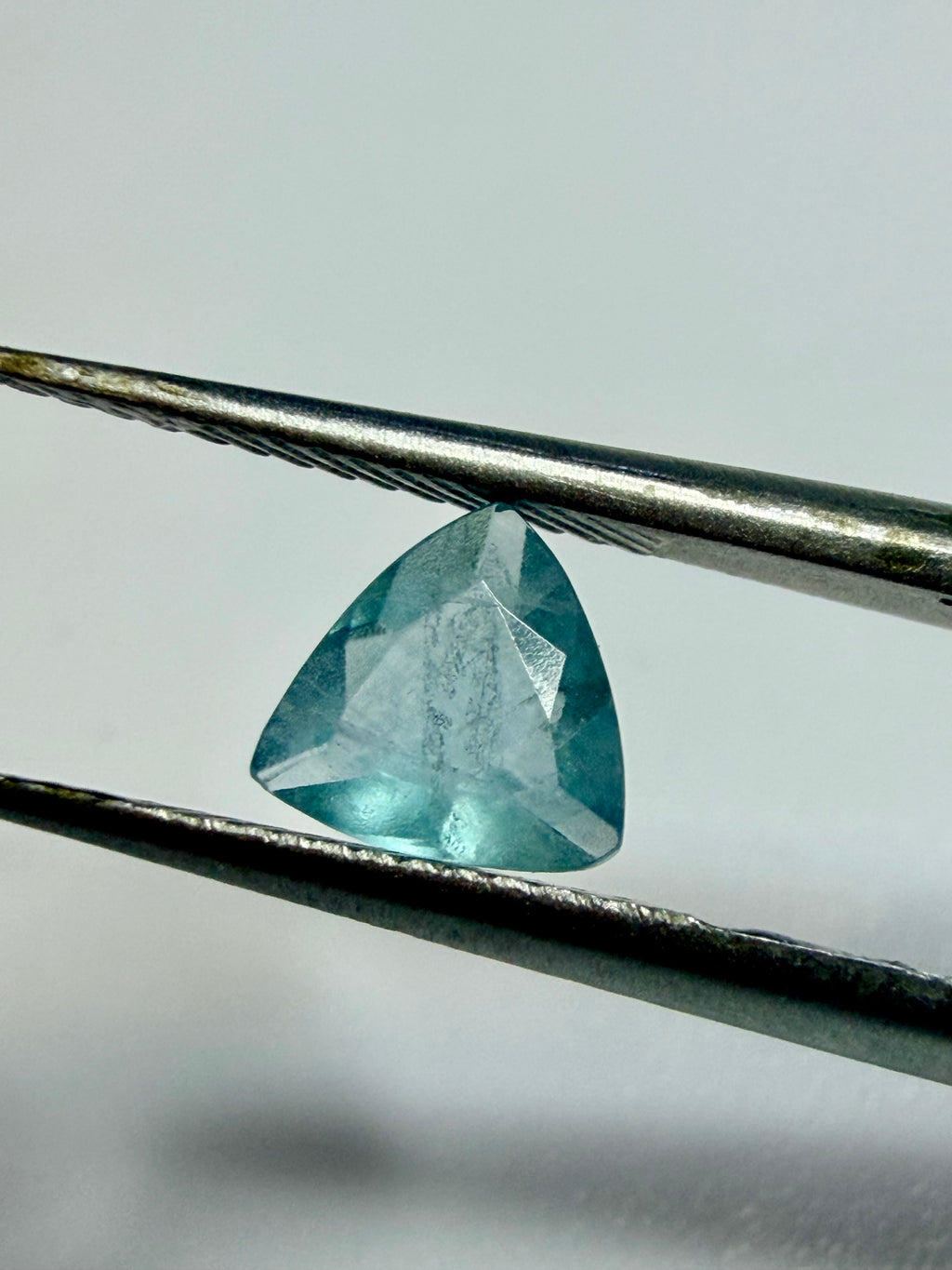 Natural Fluorite | Trillion Cut | 6mm x 6mm | Loose Gemstone