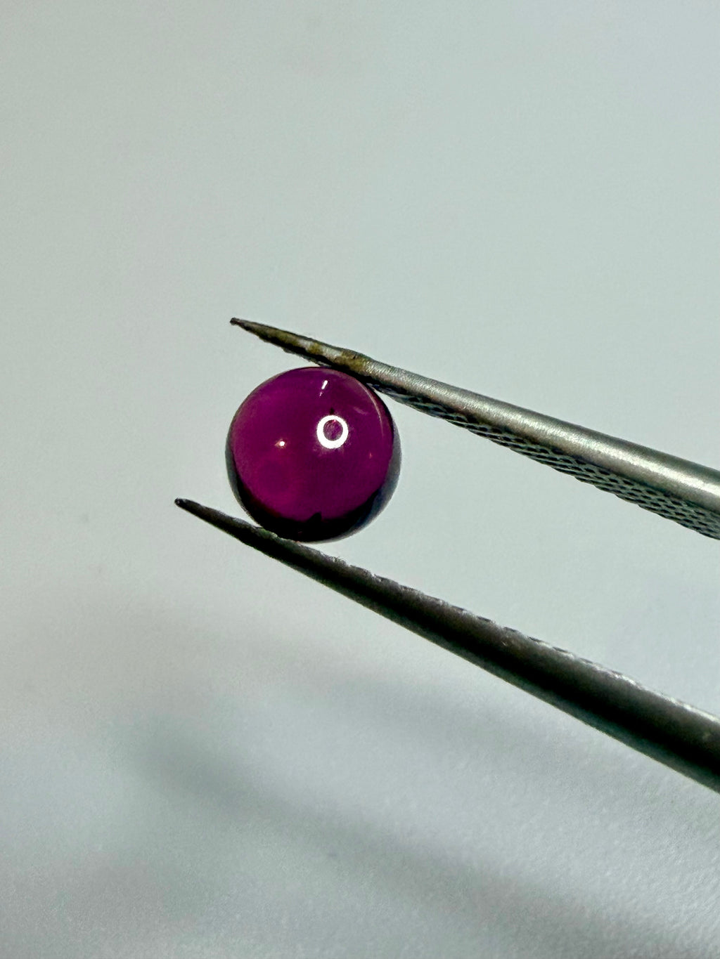 Natural Deep Red Garnet | Round Cabochon | 5mm | Loose Gemstone
