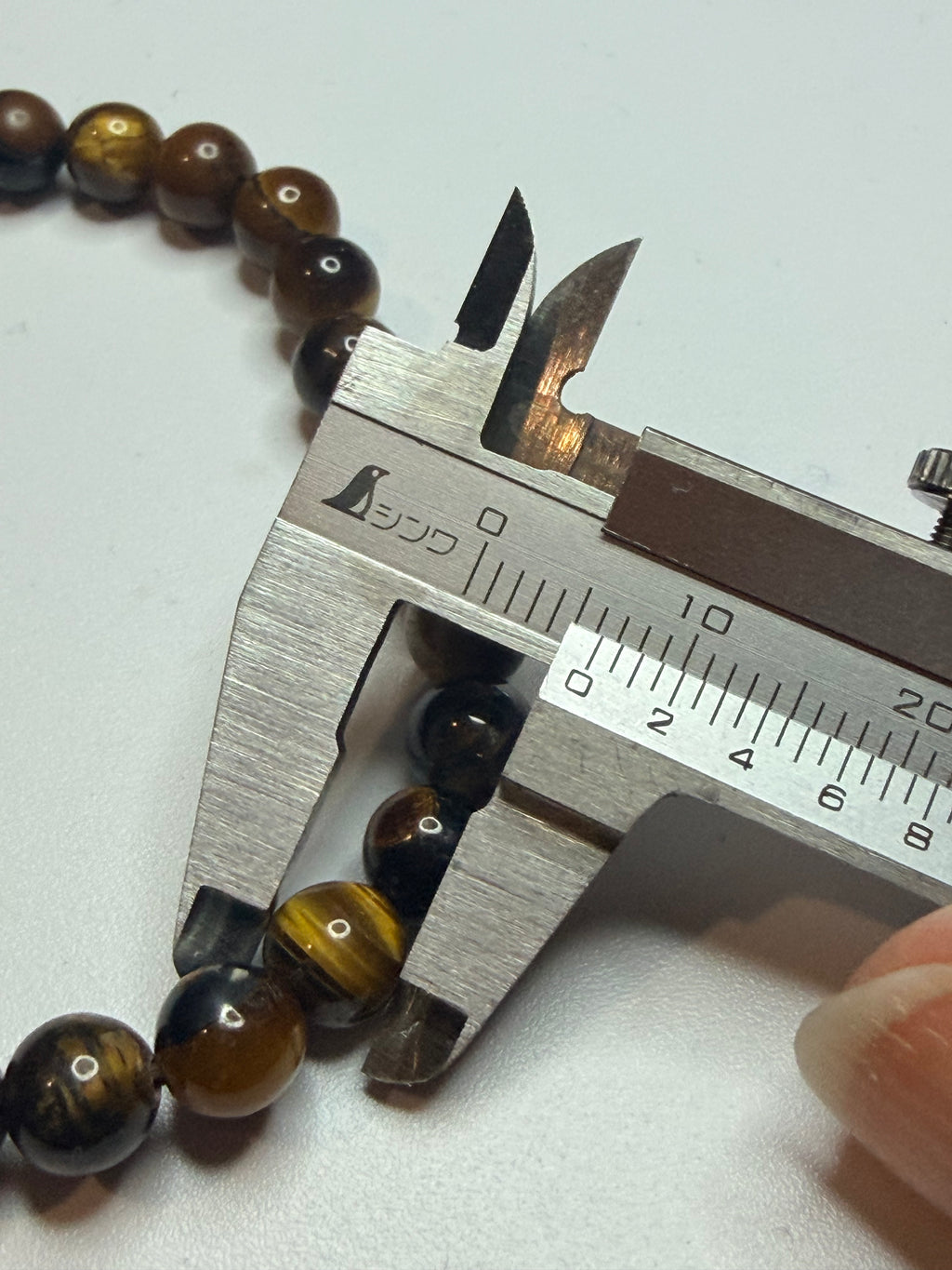 Tiger's Eye Beaded Bracelet | 6.5mm Beads