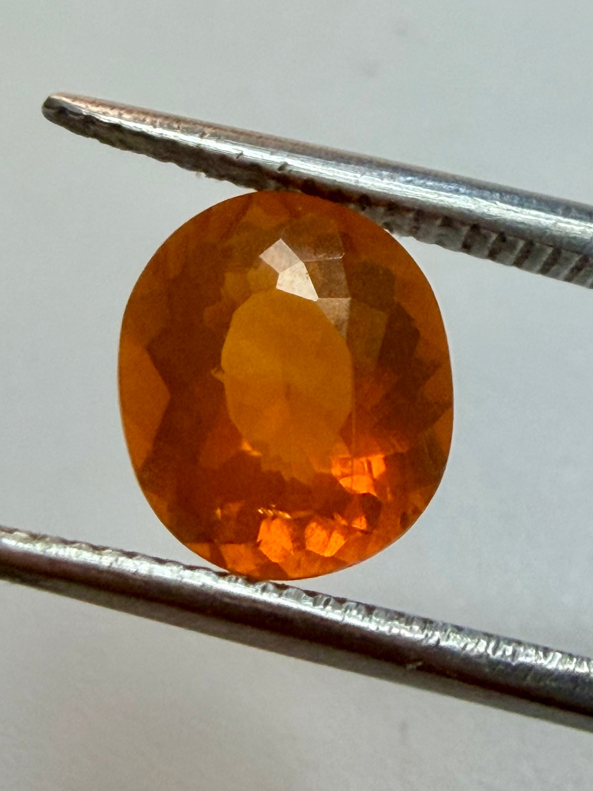 Natural Fire Opal | Oval Cut | 8.6mm x 7.4mm | 1.36cts | Loose Gemstone