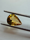 Natural Citrine | Pear Cut | 13mm x 9mm | 2.62cts | Loose Gemstone