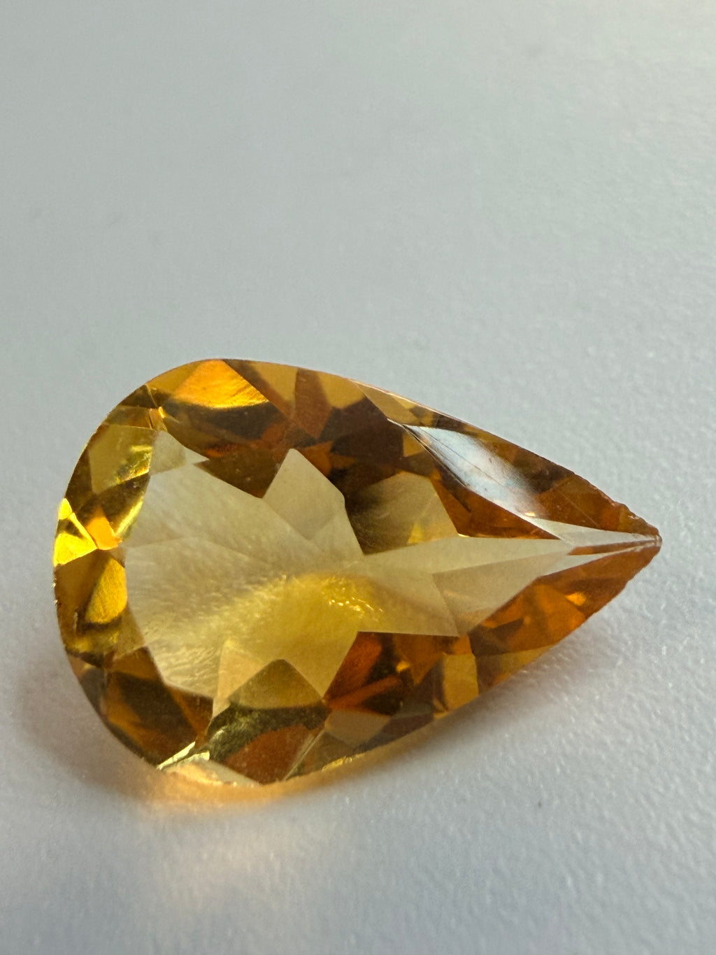 Natural Citrine | Pear Cut | 13mm x 9mm | 2.62cts | Loose Gemstone
