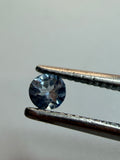 Natural Aquamarine | Round Cut | 3.3mm | 0.16cts | Loose Gemstone