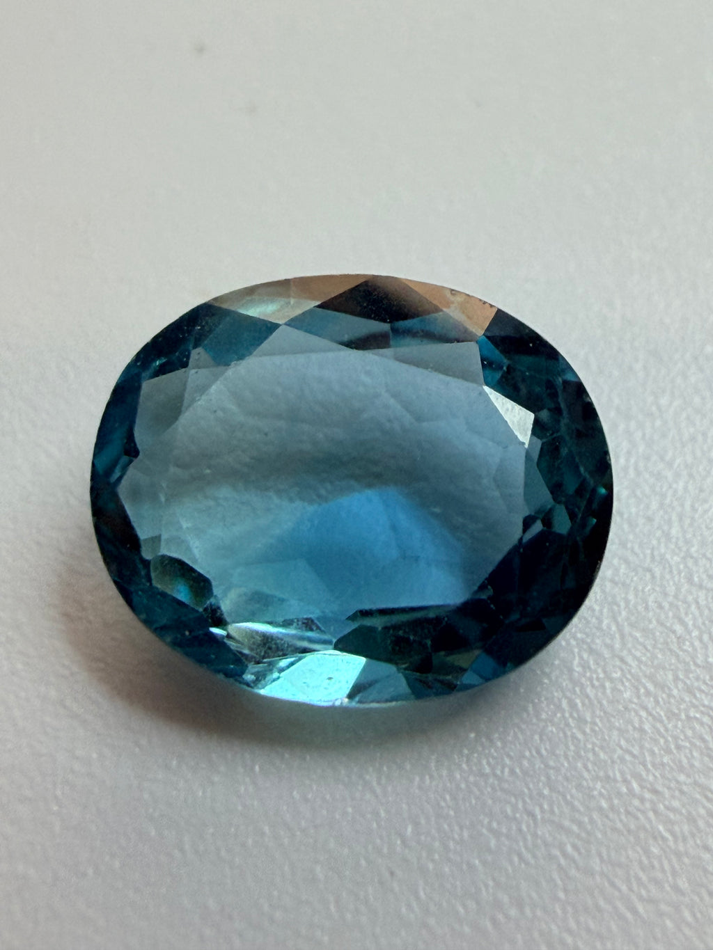 Natural London Blue Topaz | Oval Cut | 11mm x 9mm | 4.04cts | Loose Gemstone