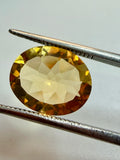 Natural Citrine | Oval Cut | 12mm x 9mm | 3.60cts | Loose Gemstone