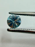 Natural Blue Zircon 0.57ct – Round Cut – 4.5mm