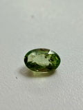 Natural Green Songea Sapphire – Oval Cut – 4x3mm