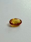 Natural Yellow Songea Sapphire – Oval Cut – 4x3mm