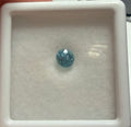 Natural Blue Zircon 0.68ct – Round Cut – 4mm
