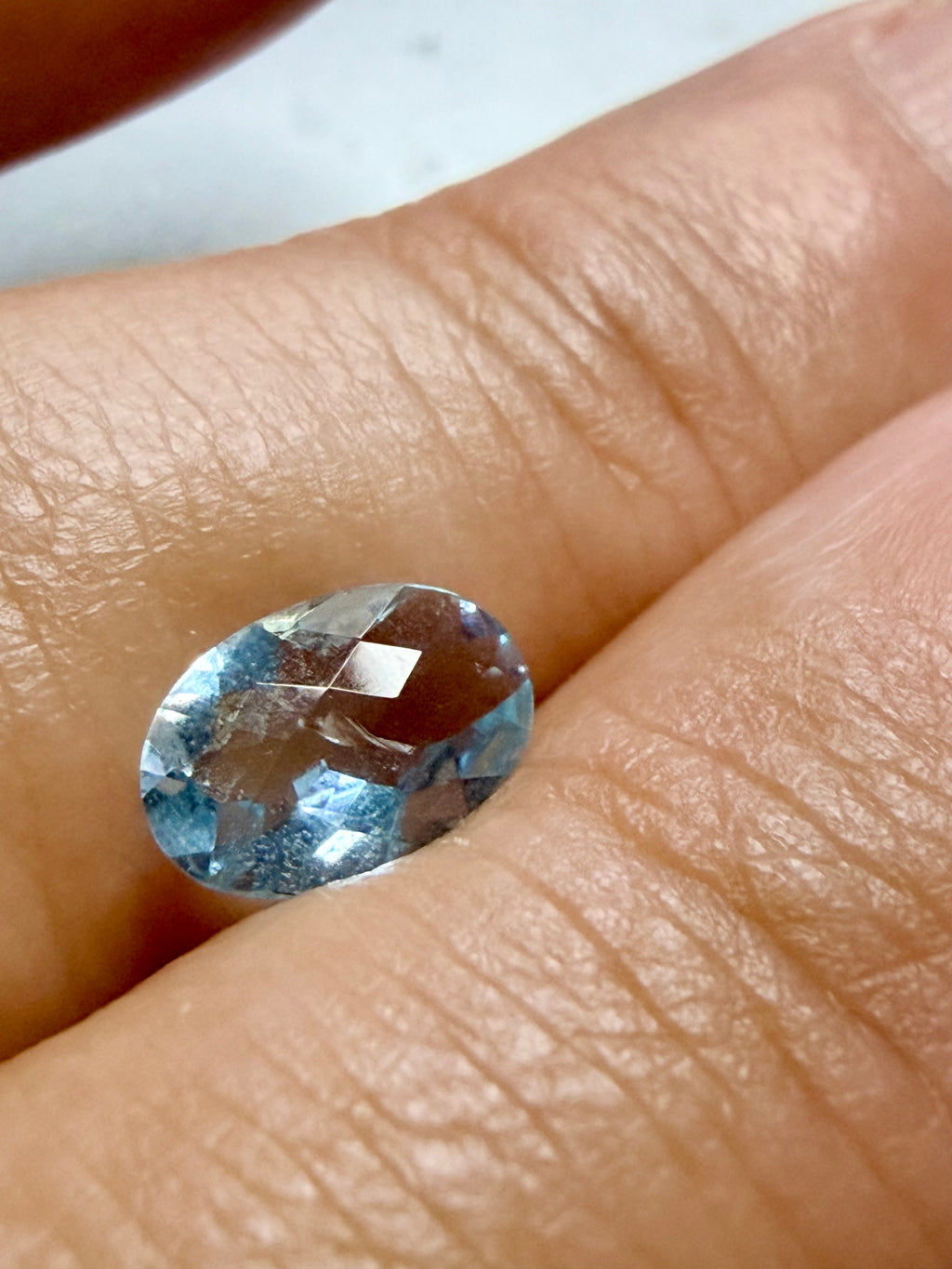 Natural Aquamarine 0.92ct – Briolette – 8.7x6mm