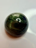 Natural Cat's Eye Green Tourmaline 2.39ct – Round – 7.67mm