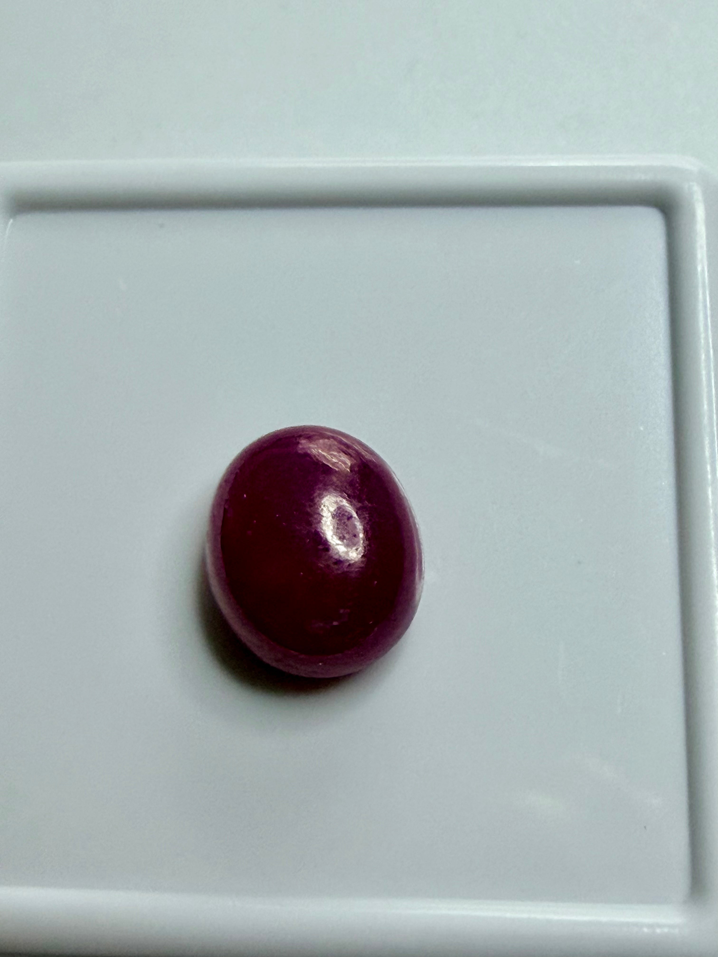 Natural Ruby No Heat 3.04ct – 8.5x7mm