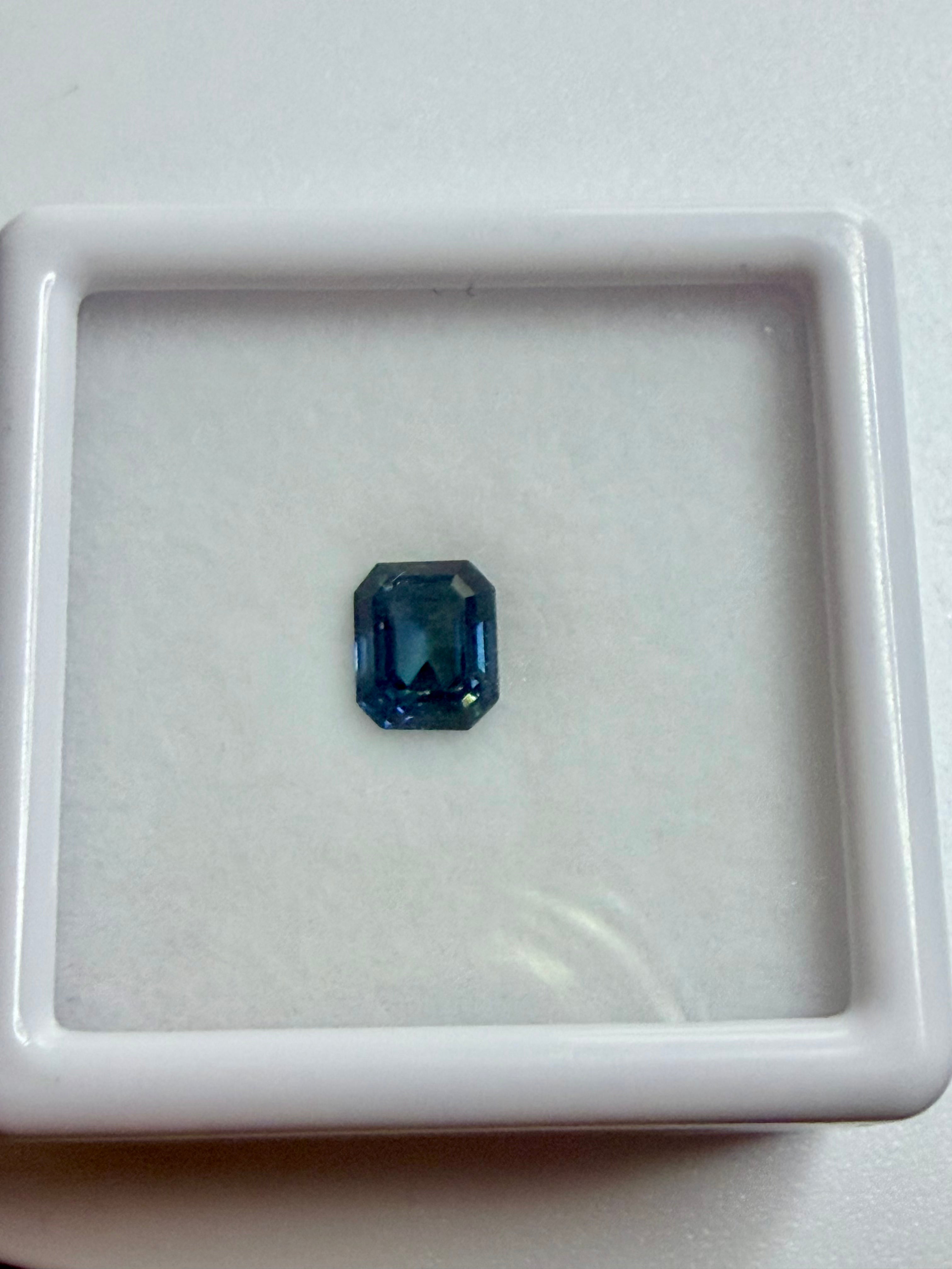 Natural Blue Sapphire 0.78ct – 5.4x4.4mm