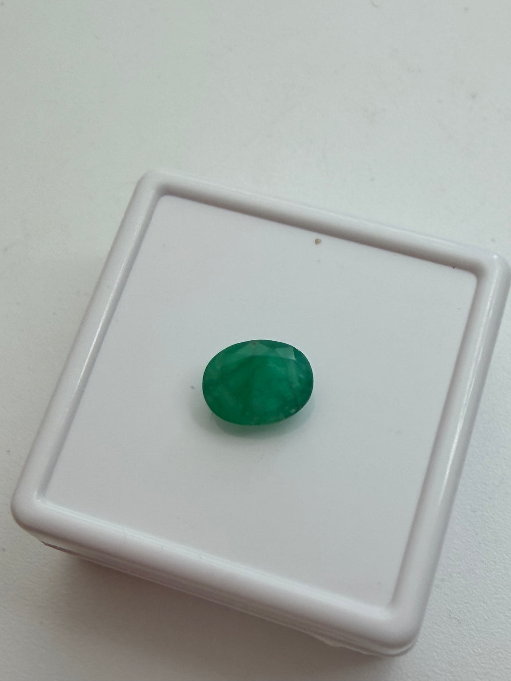 Natural Emerald 0.96ct – Oval Cut – 7.5x5.7mm