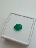 Natural Emerald 0.96ct – Oval Cut – 7.5x5.7mm