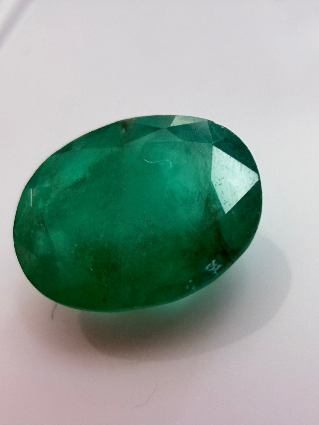 Natural Emerald 0.96ct – Oval Cut – 7.5x5.7mm