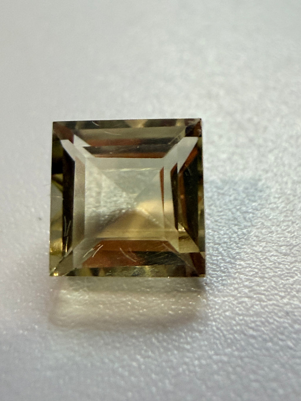 Natural Heliodor Yellow Beryl Square 6.9mm 1.88cts