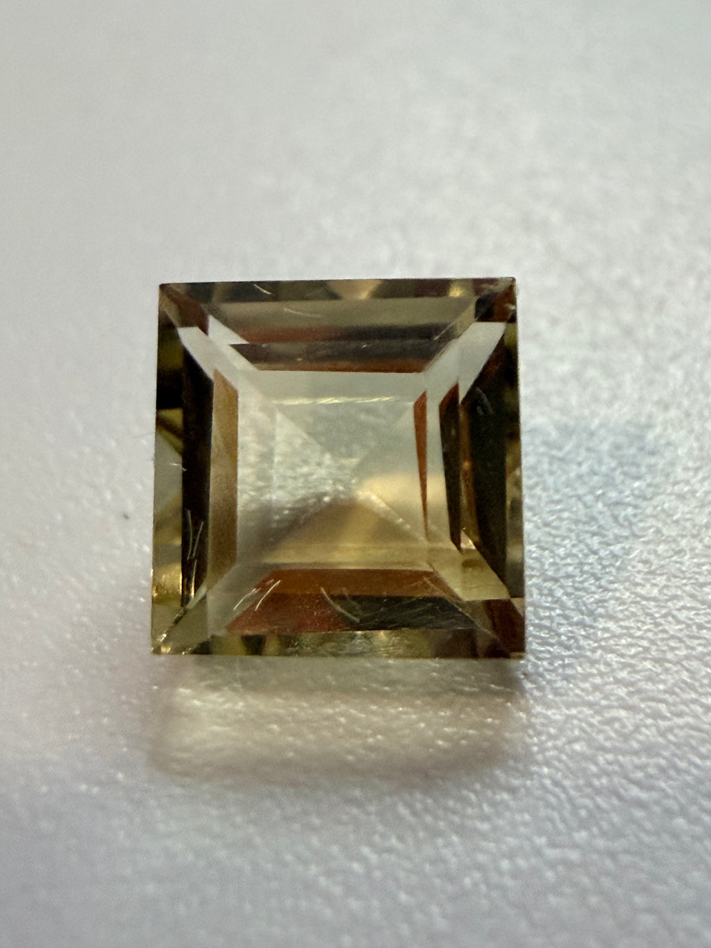 Natural Heliodor Yellow Beryl Square 6.9mm 1.88cts
