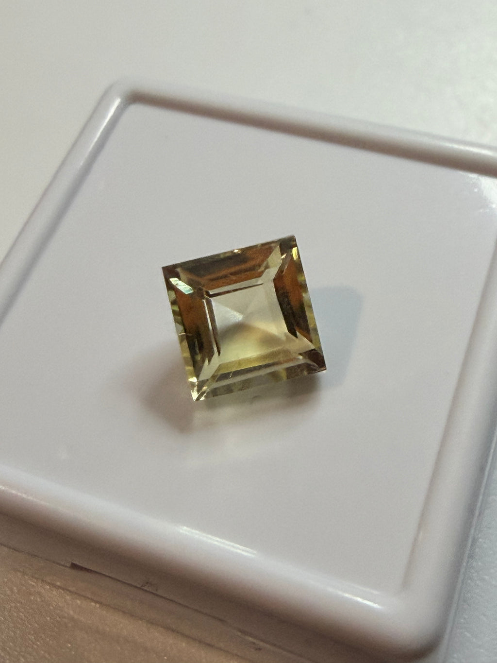 Natural Heliodor Yellow Beryl Square 6.9mm 1.88cts