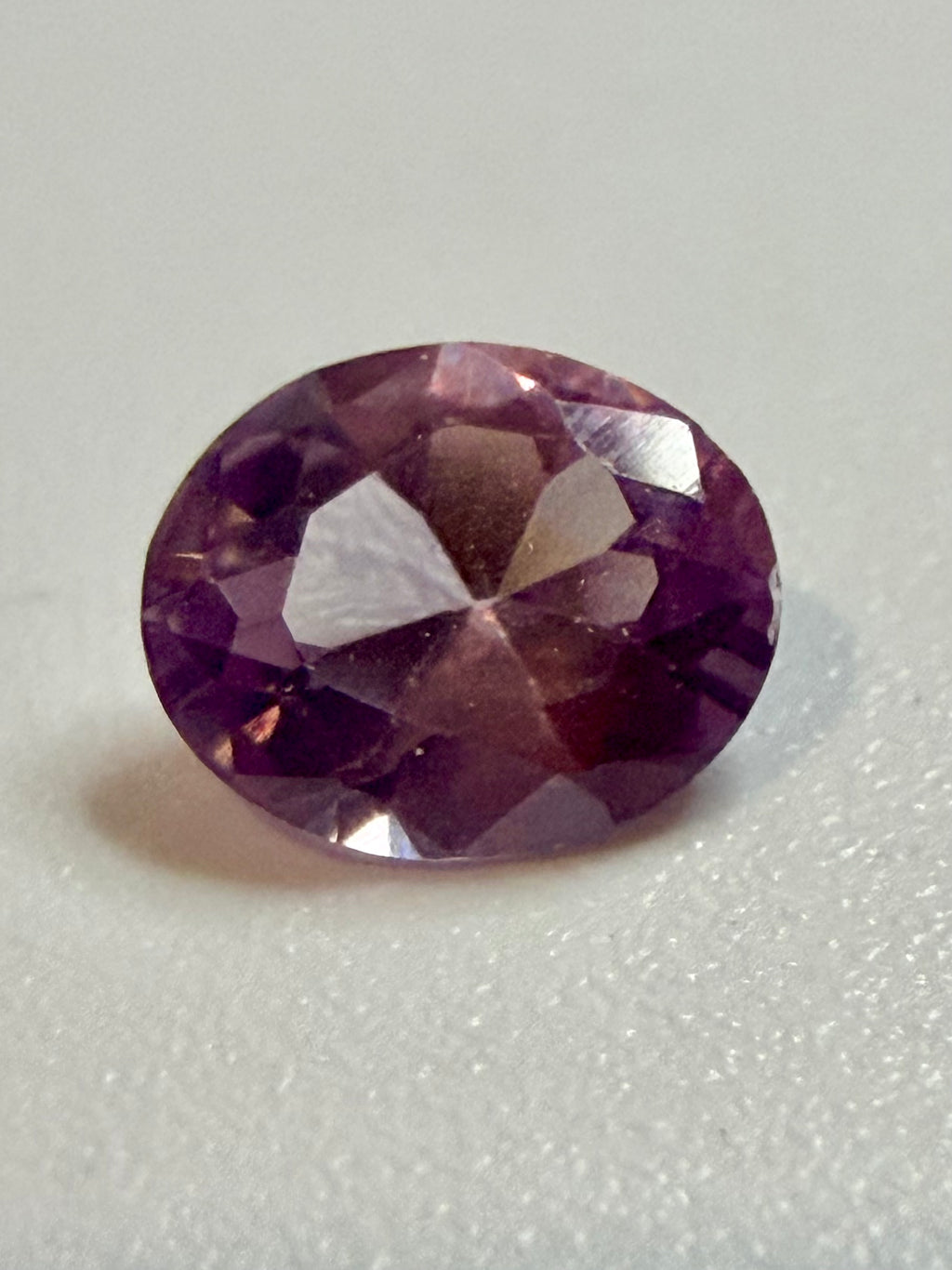 Synthetic Corundum Alexandrite Oval Cut 6MM×5MM