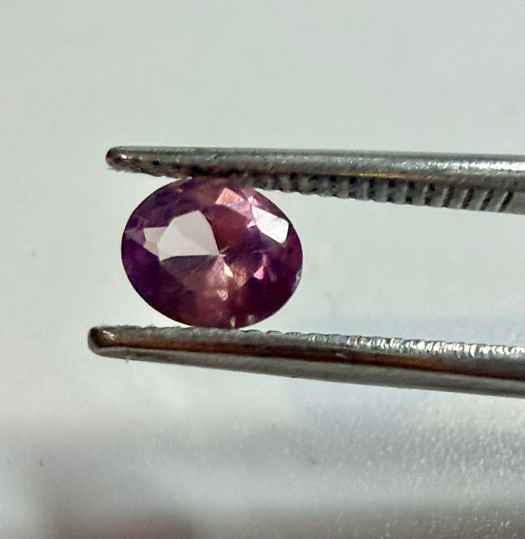 Synthetic Corundum Alexandrite Oval Cut 6MM×5MM