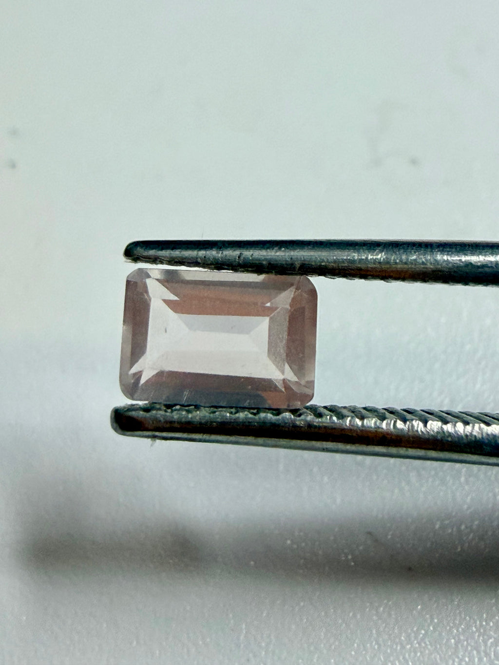 Rose Quartz Octagon Cut 6MM×4MM