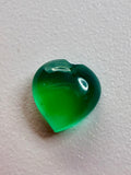Green Agate Heart 5mm x 5mm