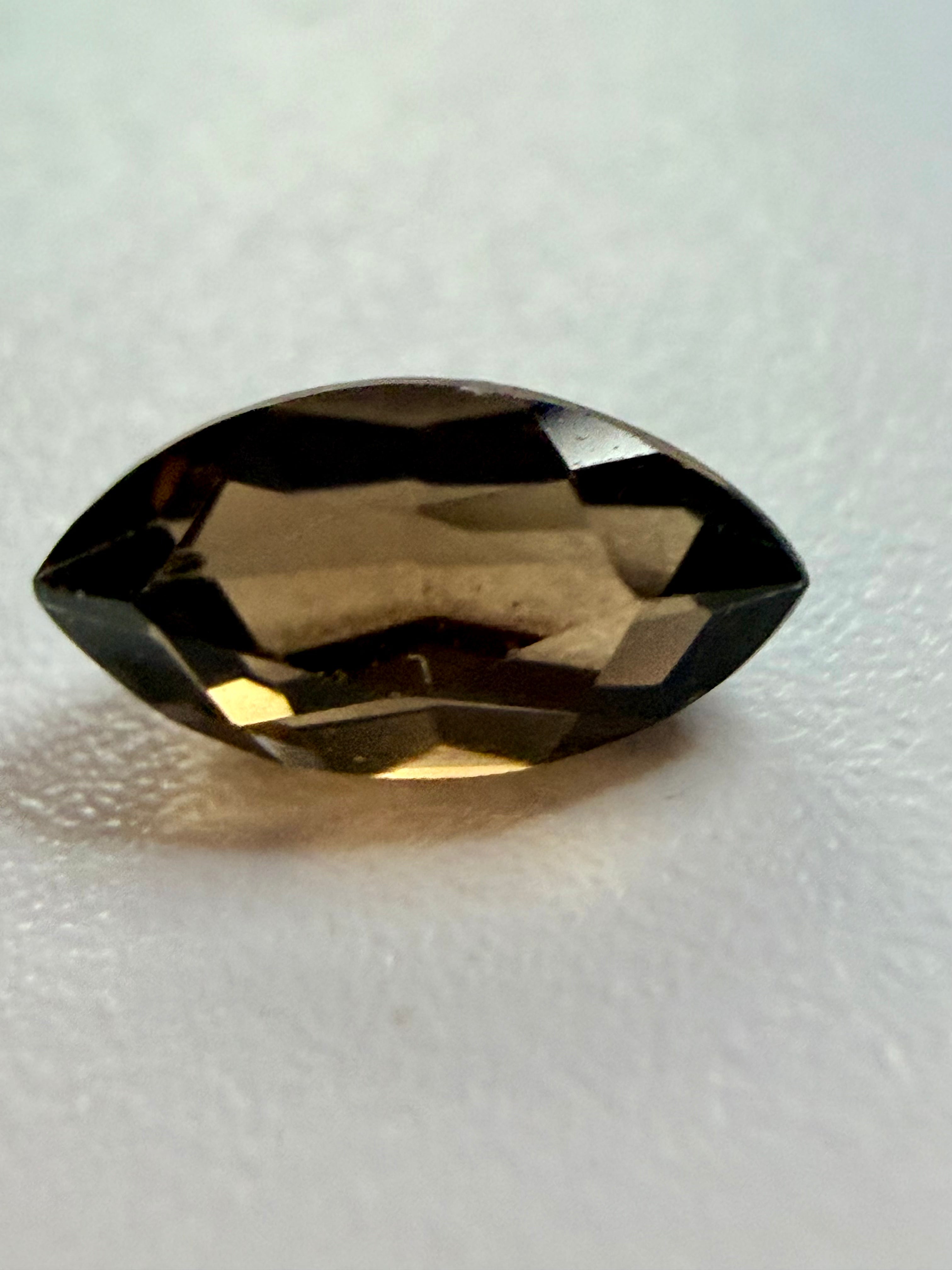Smoky Quartz Marquise 8mm x 4mm
