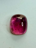 Rubellite Tourmaline Oval Cabochon 12.5mm x 10.8mm 6.93ct