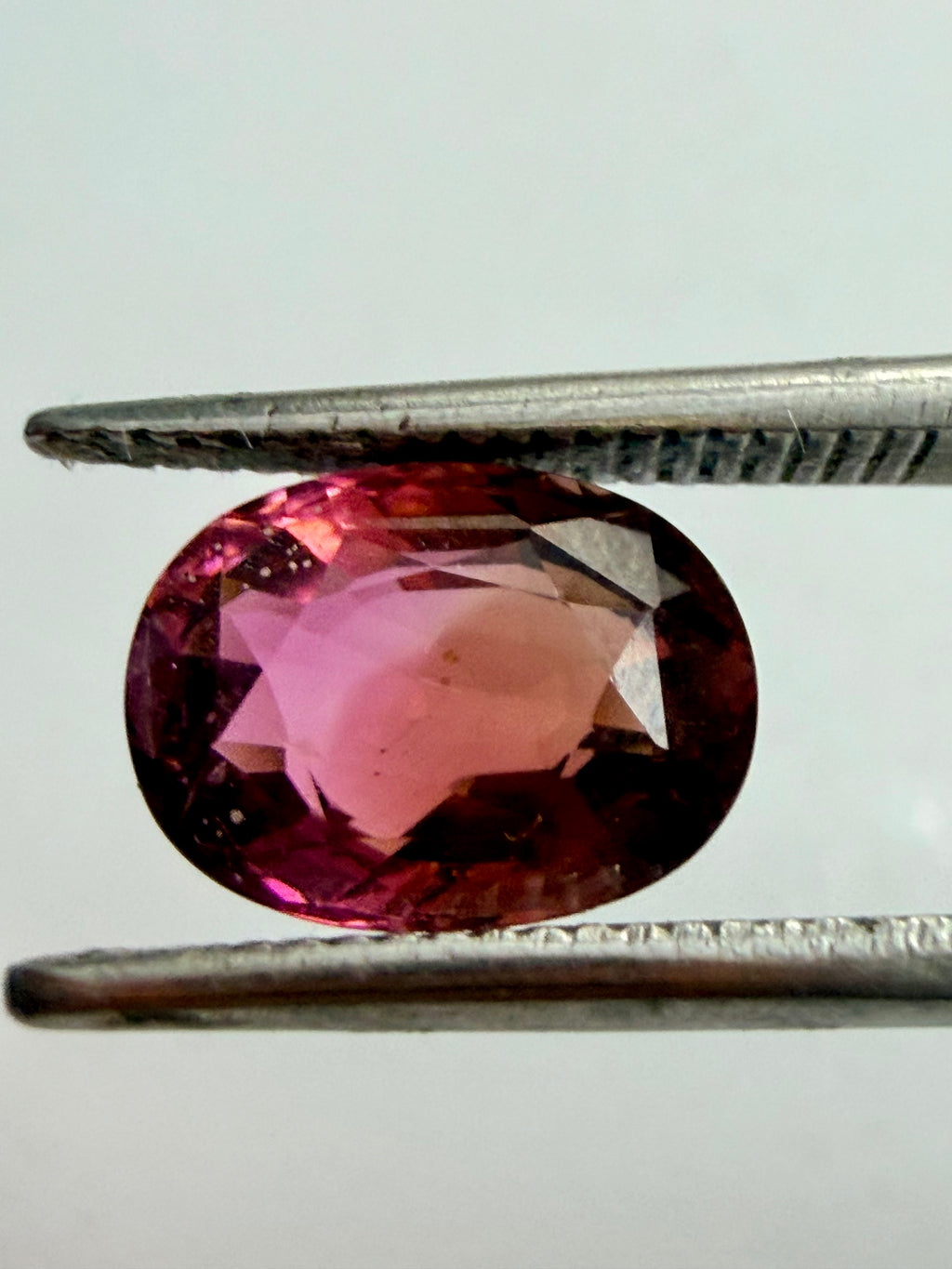 Red Tourmaline Oval 9mm x 7mm 2.12ct