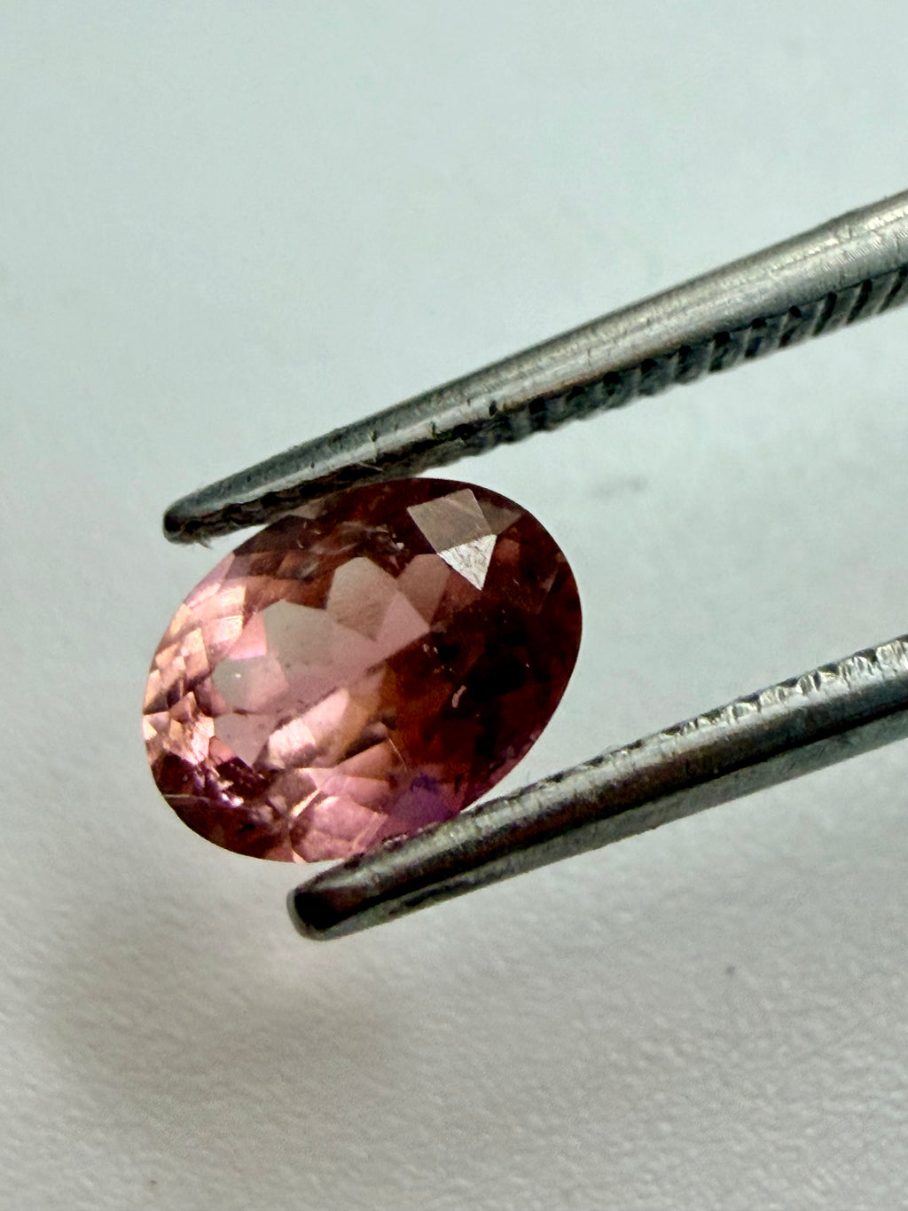 Pink Tourmaline Oval 7.4mm x 5.2mm 0.89ct