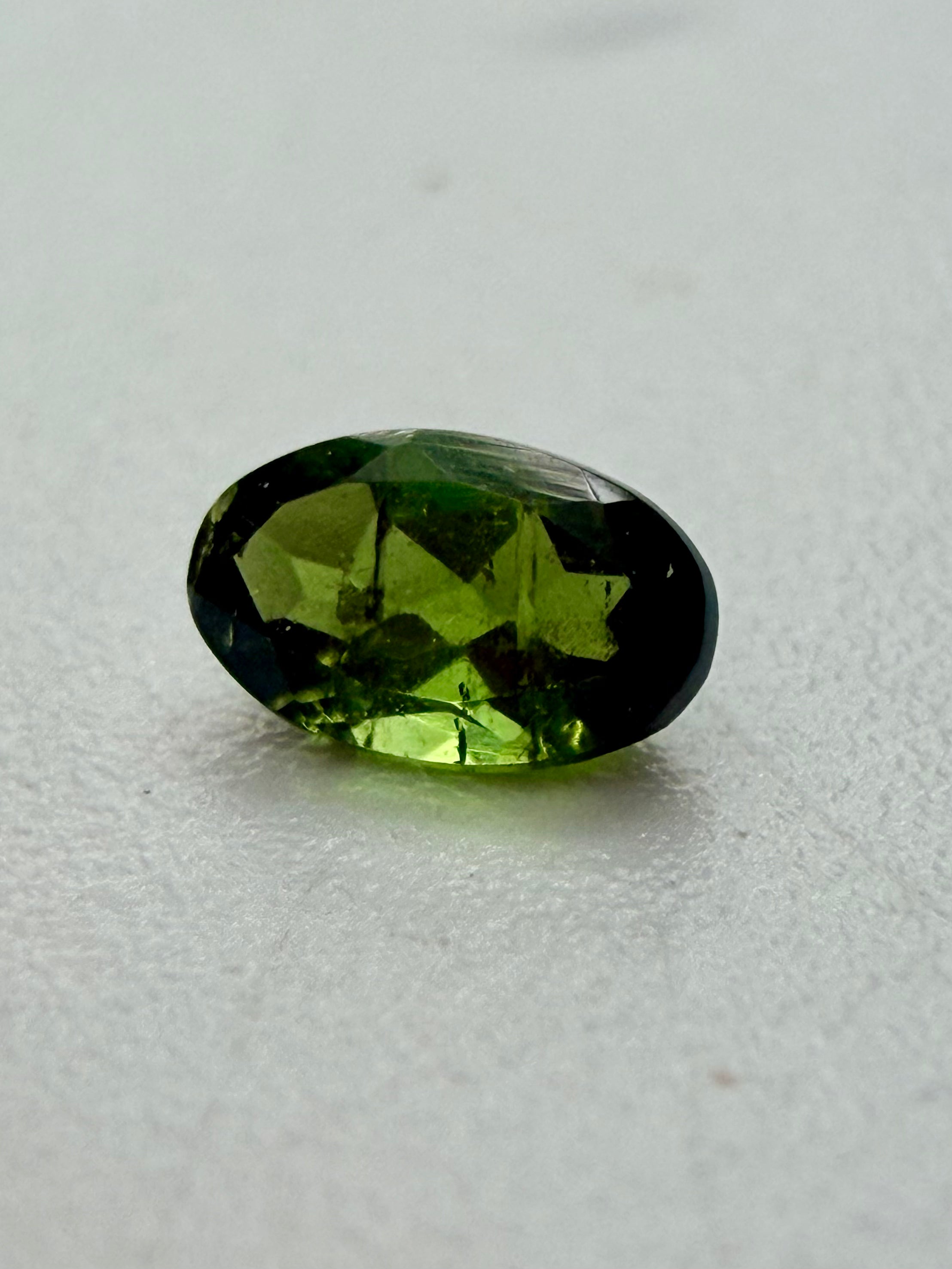 Dark Green Tourmaline 5x3mm
